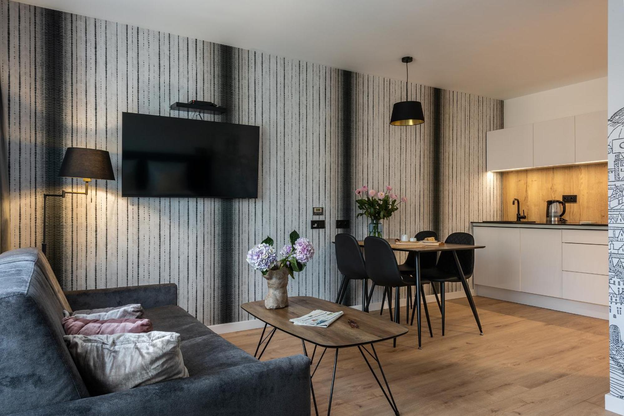 Inpoint Spacious Apartments Near Main Square & Kazimierz District クラクフ 部屋 写真