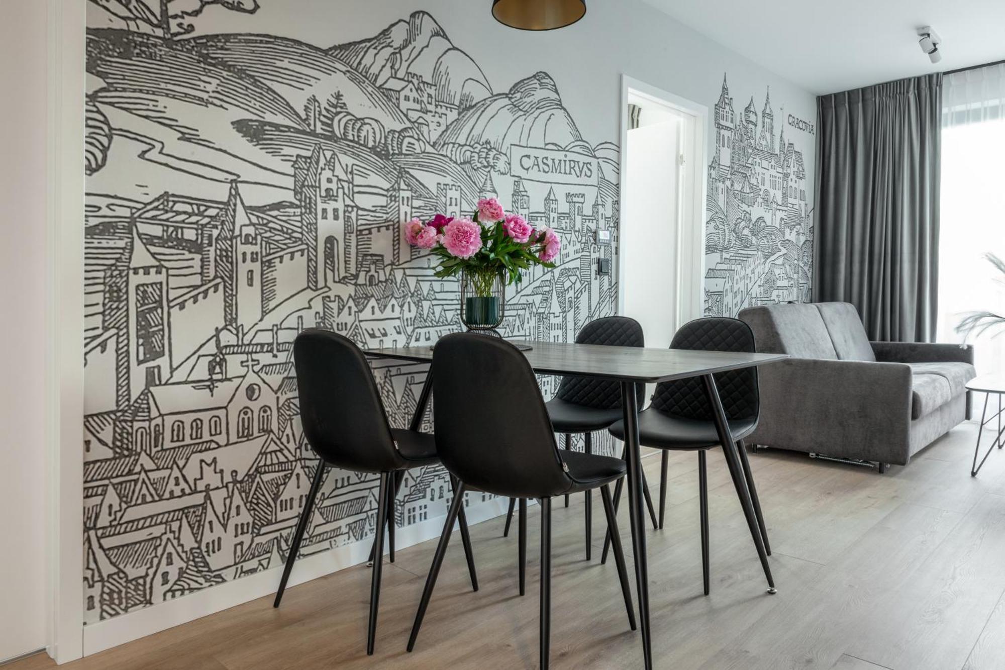 Inpoint Spacious Apartments Near Main Square & Kazimierz District クラクフ 部屋 写真