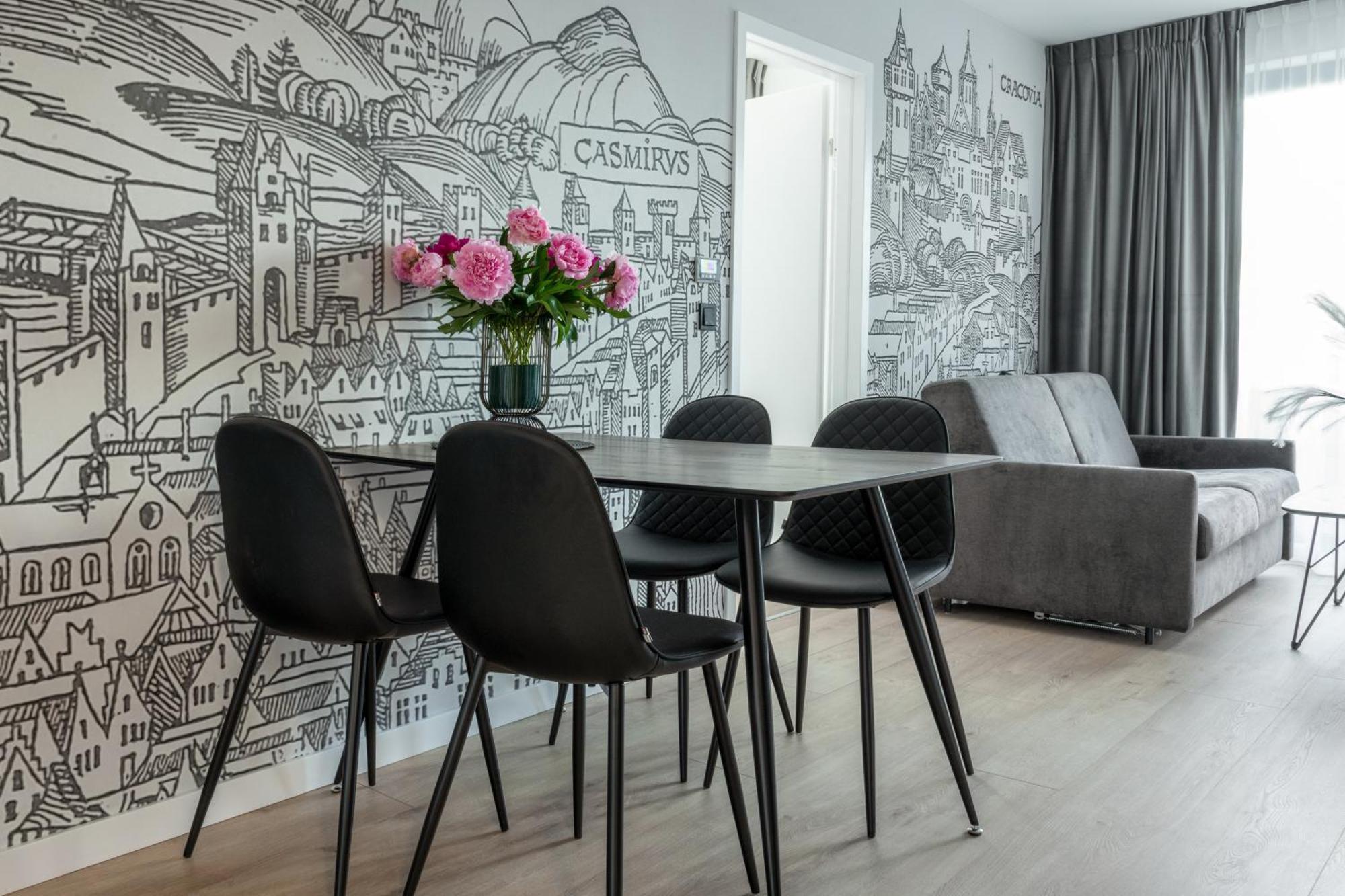 Inpoint Spacious Apartments Near Main Square & Kazimierz District クラクフ 部屋 写真